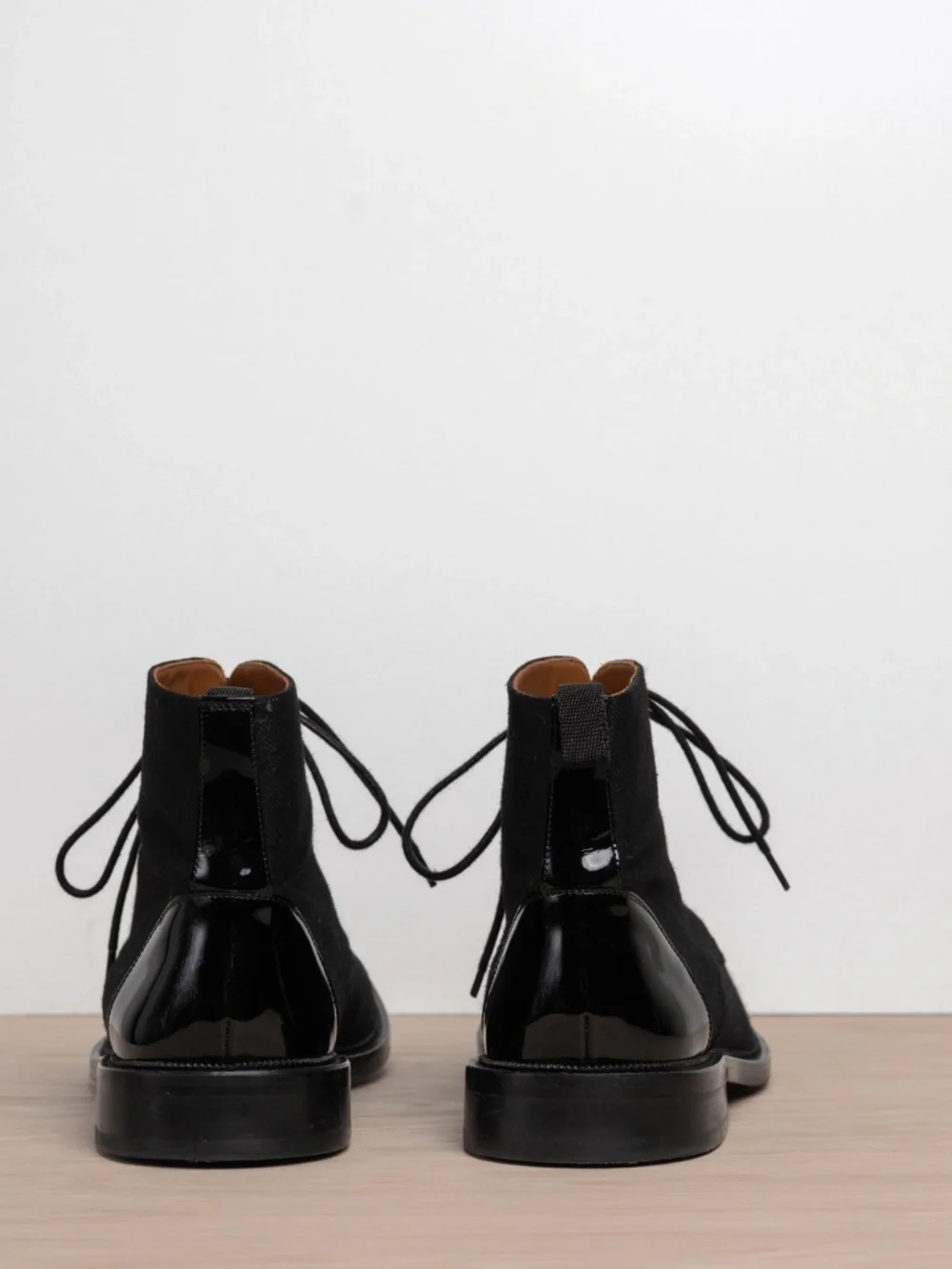TAFT Jack Boot Tux Black Leather Cap Toe Dress Boots Men's Size 10